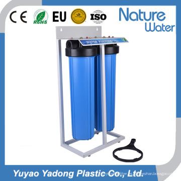 20 &#39;&#39; Blue Jumbo filtro de agua purificador de agua con estante de acero